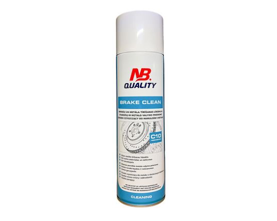 NBQ Brake Clean 500ml C10 - tugev puhastusvah.