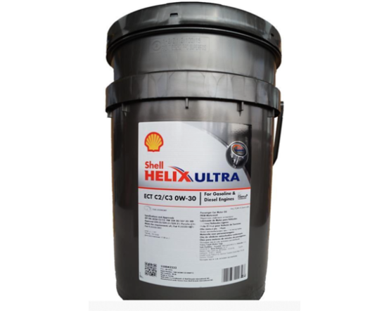 SHELL Helix Ultra ECT C2/C3 0W-30 20L JC