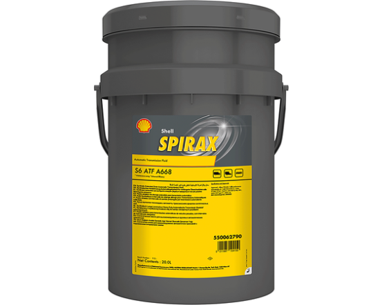 SHELL Spirax S6 ATF A668 20L