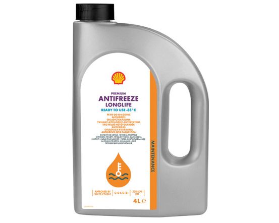 SHELL Premium Antifreeze Longlife 774 D-F 4LREADY