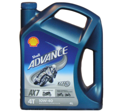 Shell Advance 4T AX7 10W-40 SMMA2 4L