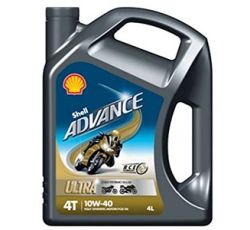 Shell ADVANCE 4T Ultra 10W-40 4L